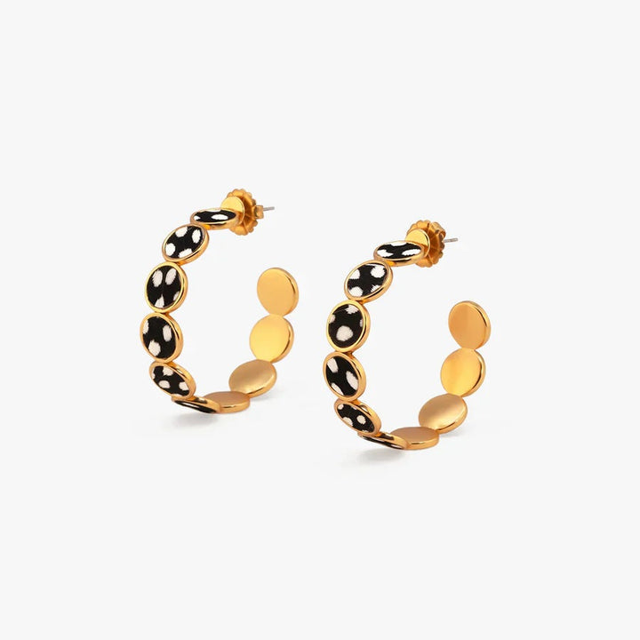 Dracula Hoop Earring By Brackish - Moxiebainbridge