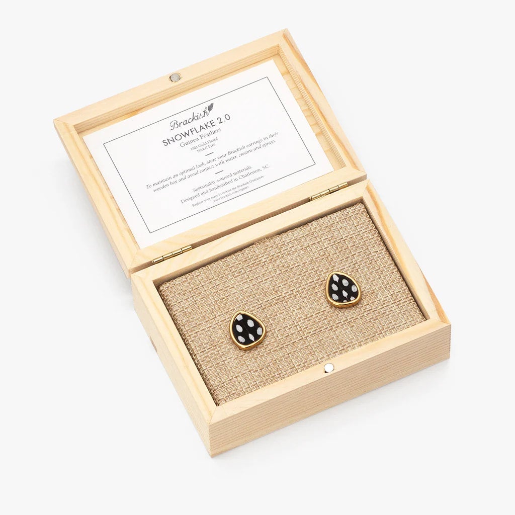 Snowflake 2.0 earring By Brackish - Moxiebainbridge