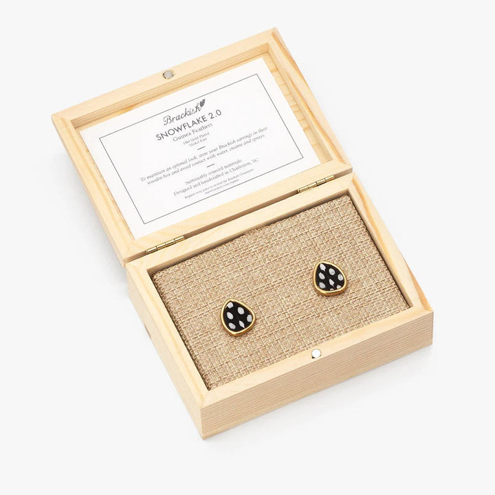 Snowflake 2.0 earring By Brackish - Moxiebainbridge