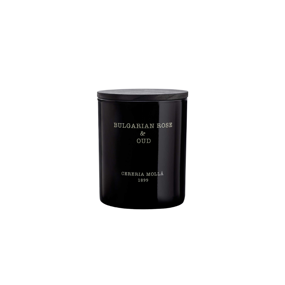 Bulgarian Rose & Oud Candle - Moxiebainbridge