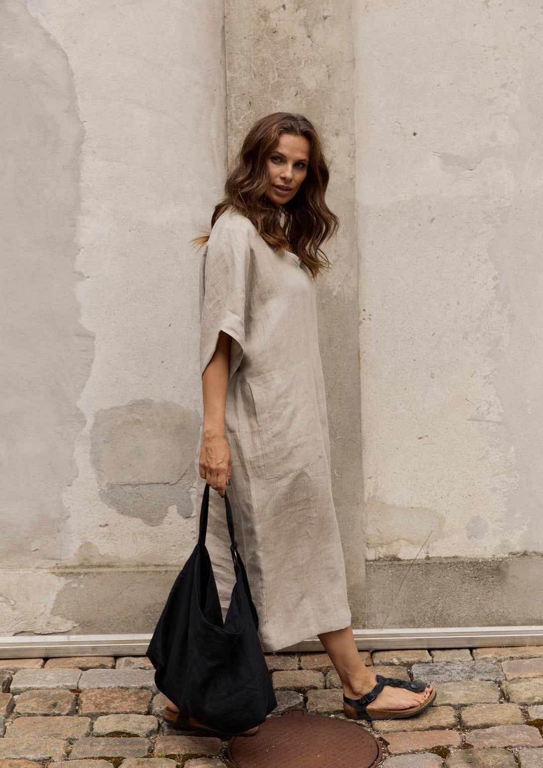 The Long Dress Natural By Henriette Steffensen - Moxiebainbridge
