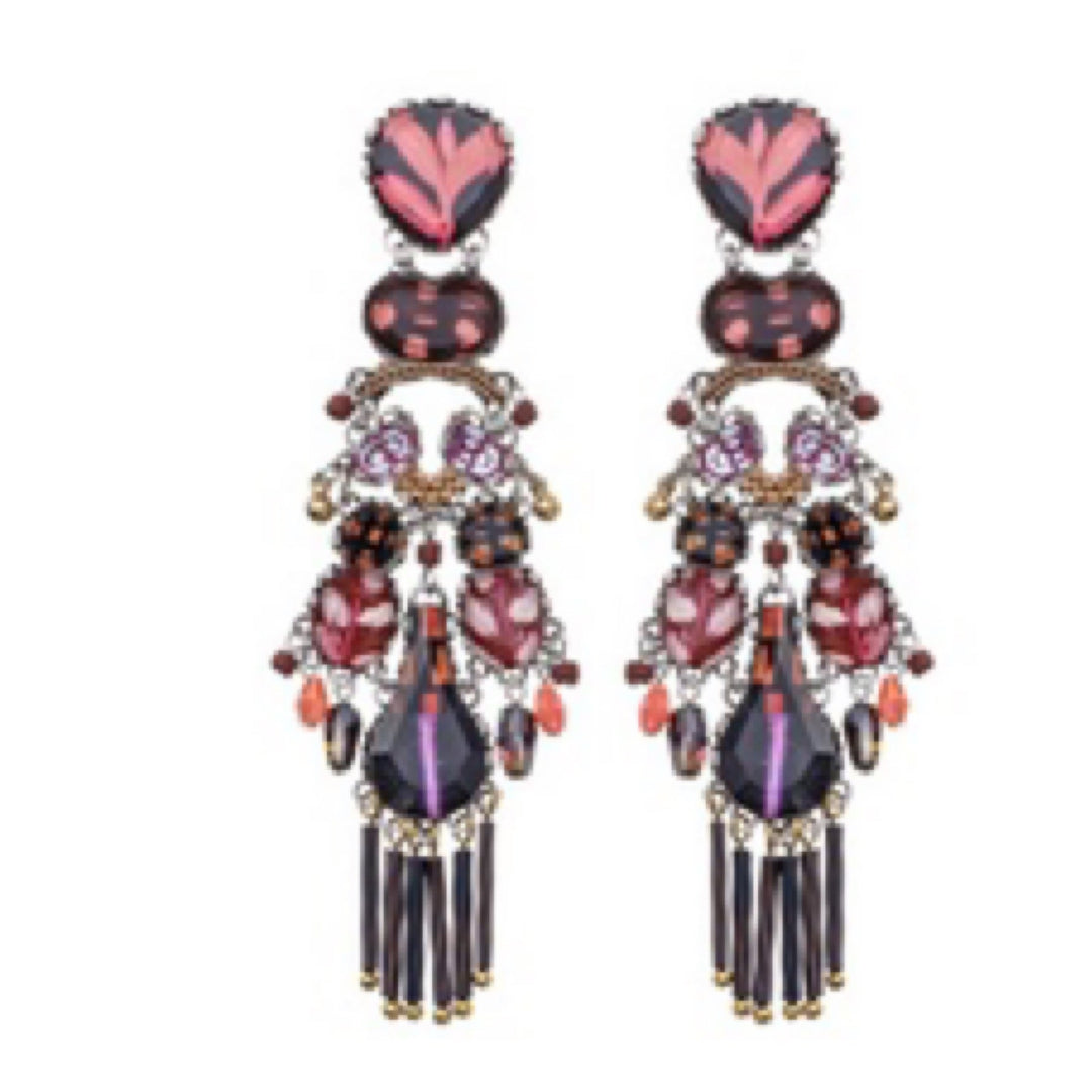 Rosy Clay Earring By Ayala Bar - Moxiebainbridge