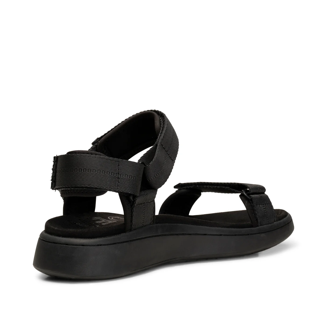 Woden Line Sandal Black - Moxiebainbridge