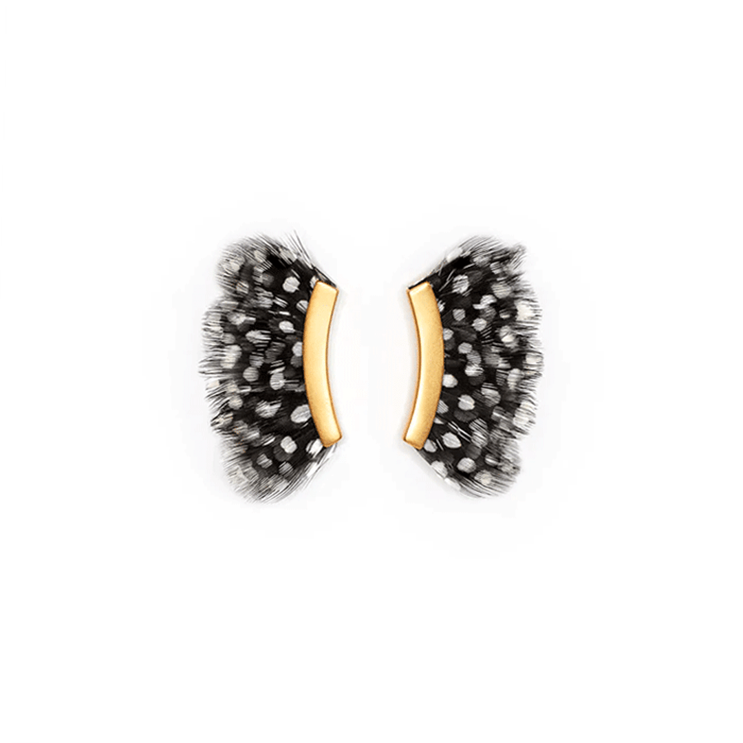 Deich Crescent Earring - Moxiebainbridge