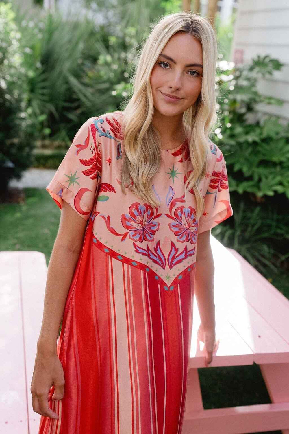Diana Maxi Sugar Coral By Briton Court - Moxiebainbridge