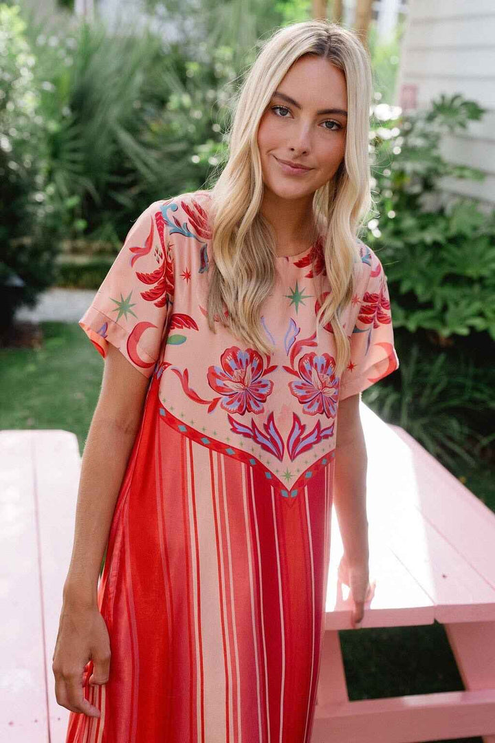 Diana Maxi Sugar Coral By Briton Court - Moxiebainbridge