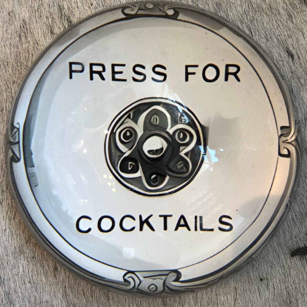 Press For Cocktails Paperweight By Saint Austin Company - Moxiebainbridge