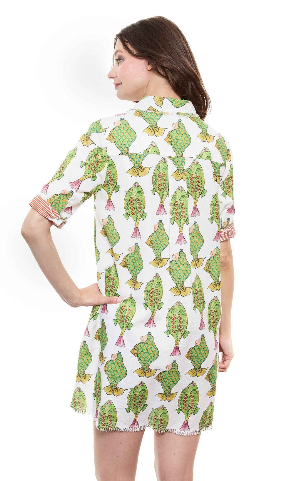 Chatham Fish Dress By Dizzy Lizzie - Moxiebainbridge