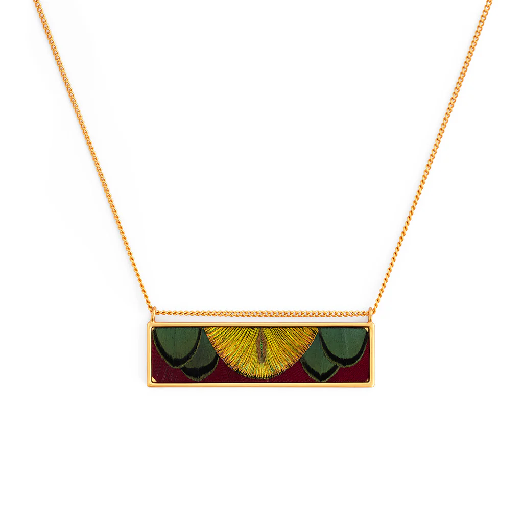 Popo Agie Bar Necklace By Brackish - Moxiebainbridge