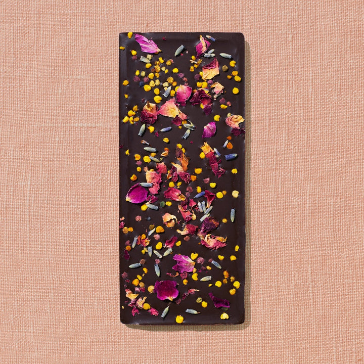 Lavender Rose Date- Sweetened Chocolate. by Spring & Mulberry - Moxiebainbridge