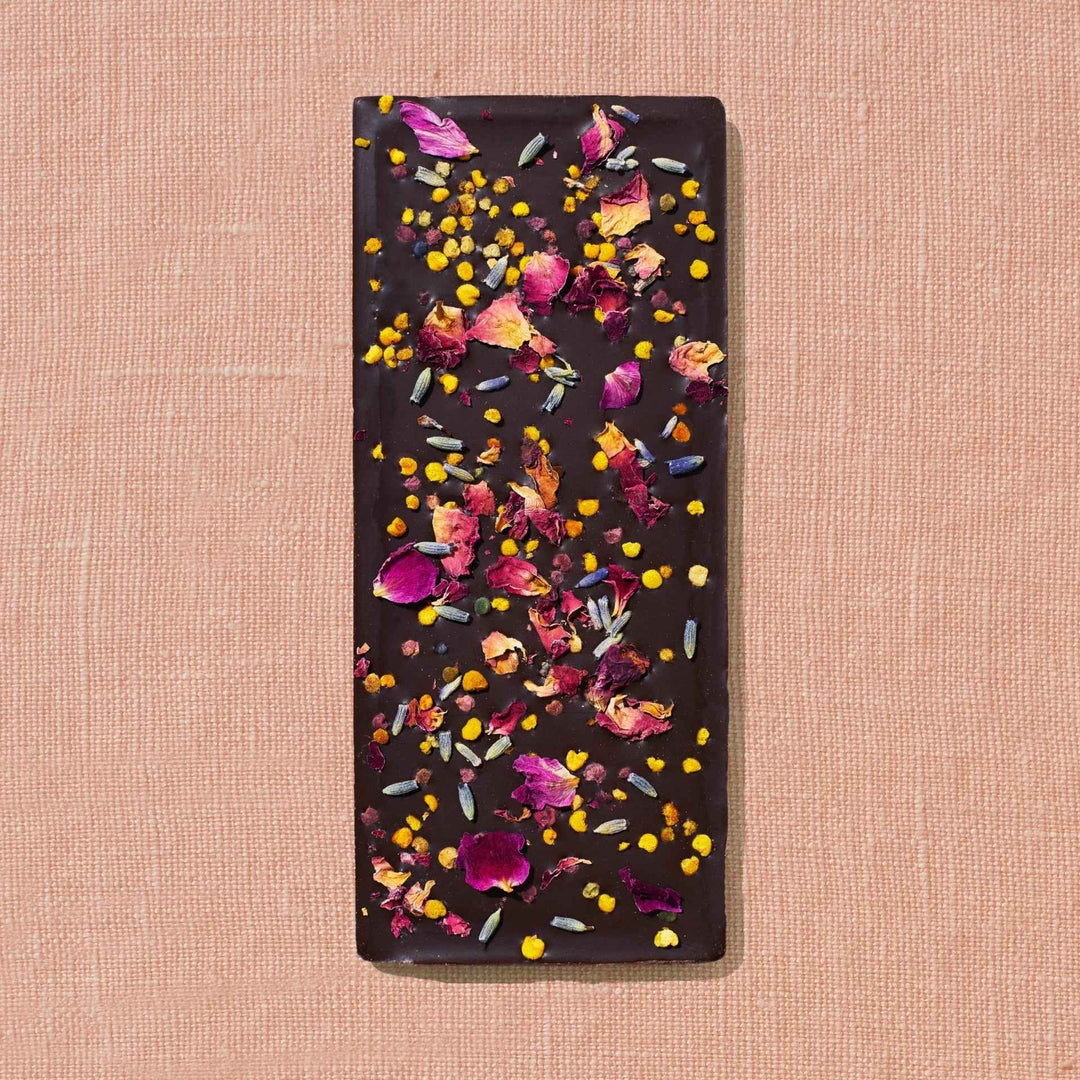 Lavender Rose Date- Sweetened Chocolate. by Spring & Mulberry - Moxiebainbridge