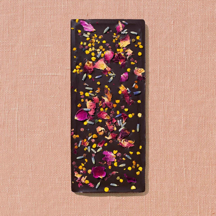 Lavender Rose Date- Sweetened Chocolate. by Spring & Mulberry - Moxiebainbridge