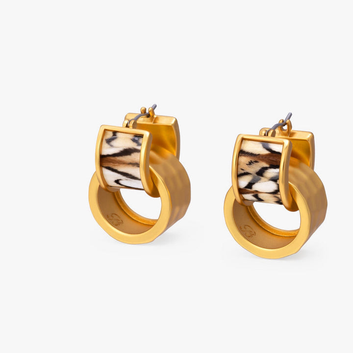 Michelle Double Hoop By Brackish - Moxiebainbridge