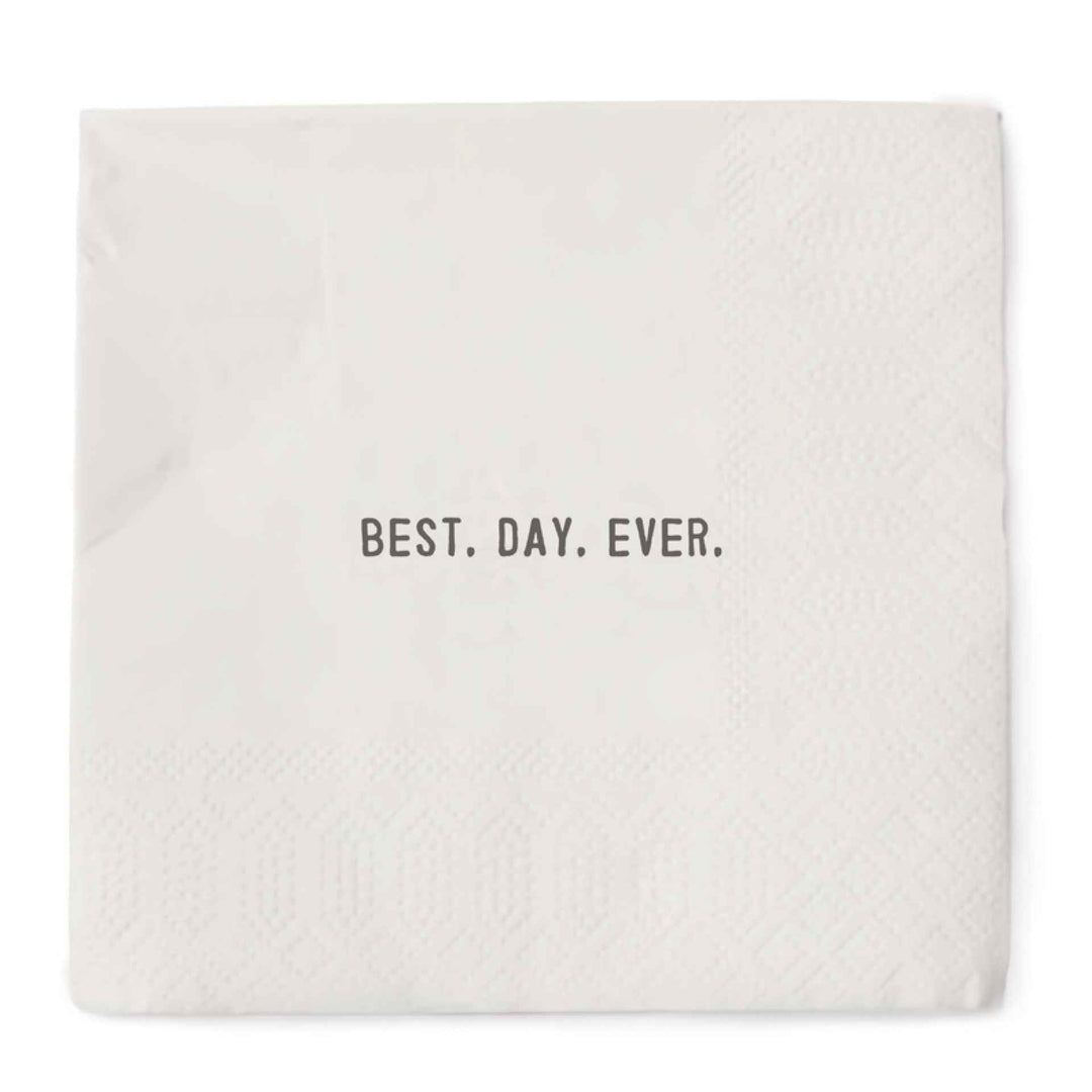 Best Day Ever Cocktail Napkin By Sugarboo - Moxiebainbridge