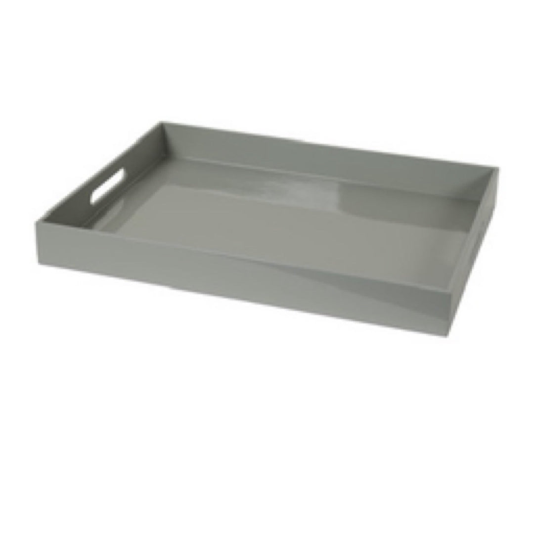 Large Gray Serving Tray Bu Albert L. Punks - Moxiebainbridge