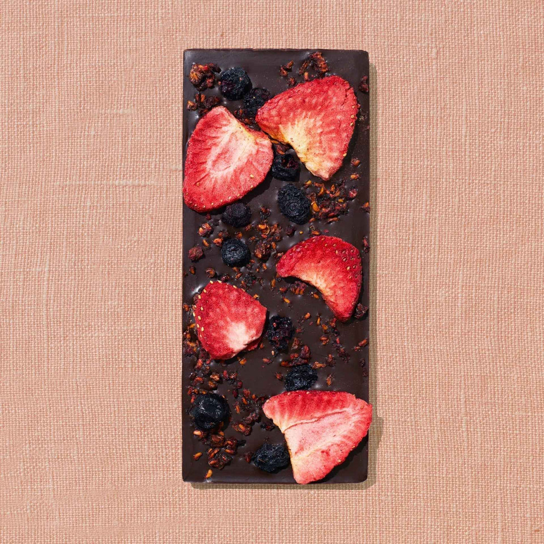 Mixed Berry Date Sweetened Chocolate By Spring & Mulberry - Moxiebainbridge