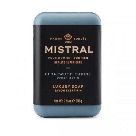 Cedarwood Marine Bar Soap - Moxiebainbridge
