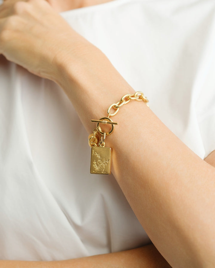 Bam Bird MahjongTile Bracelet By Susan Shaw - Moxiebainbridge