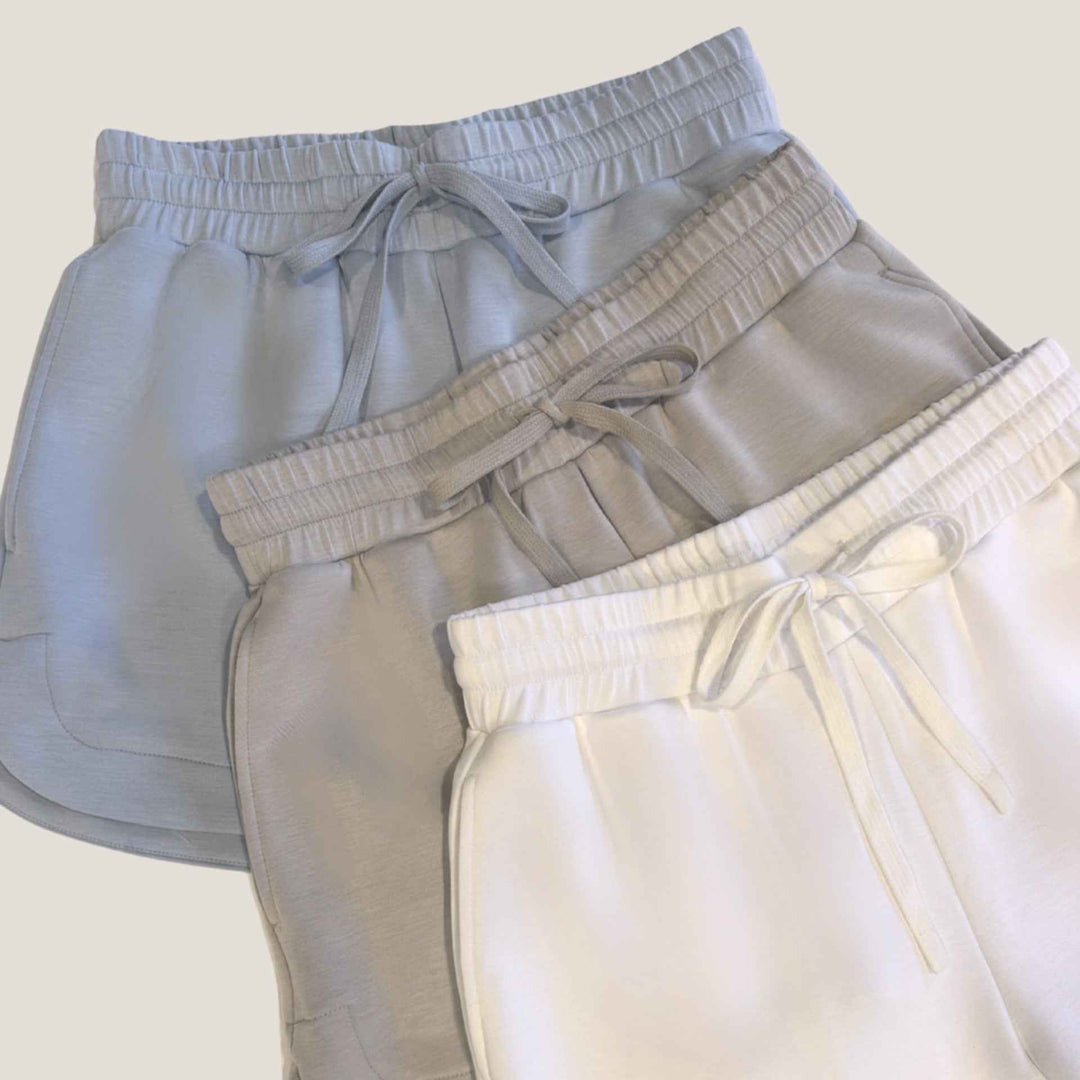 Saturday Short White By Dylan - Moxiebainbridge