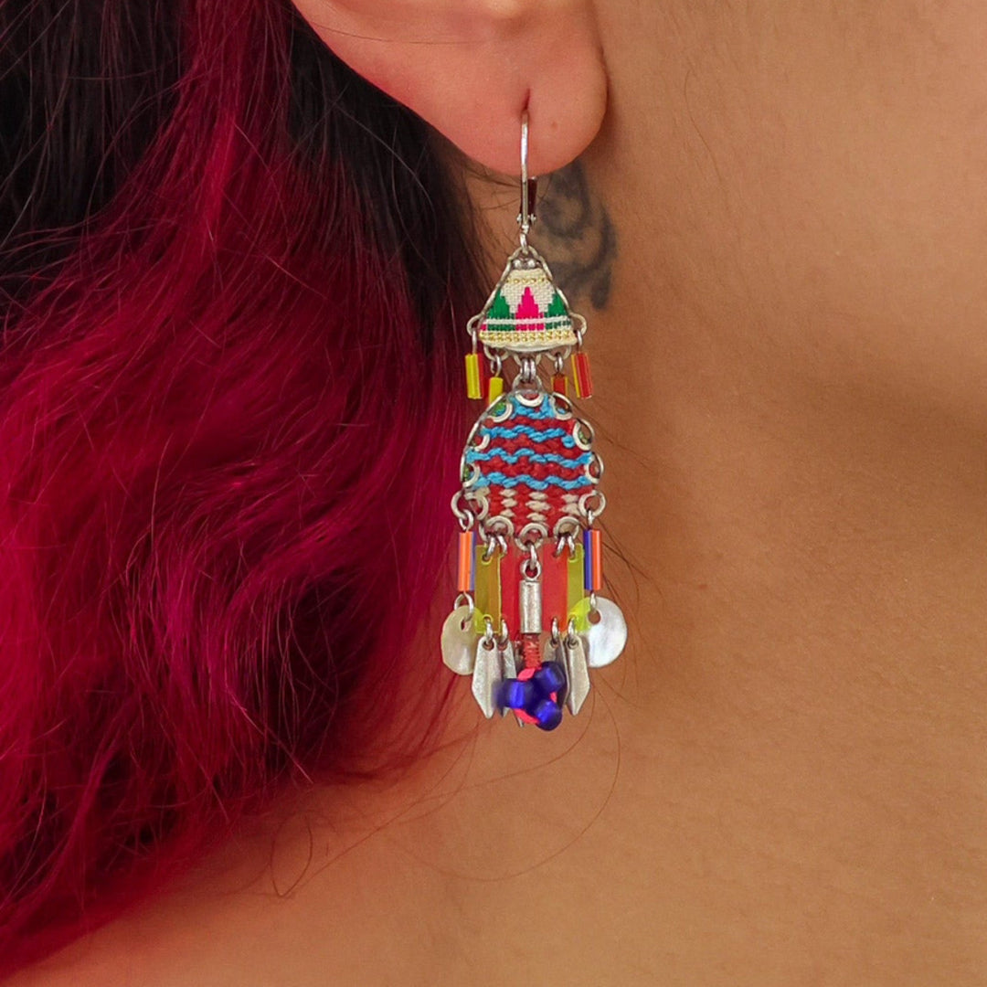 African Dance Earring By Ayala Bar - Moxiebainbridge