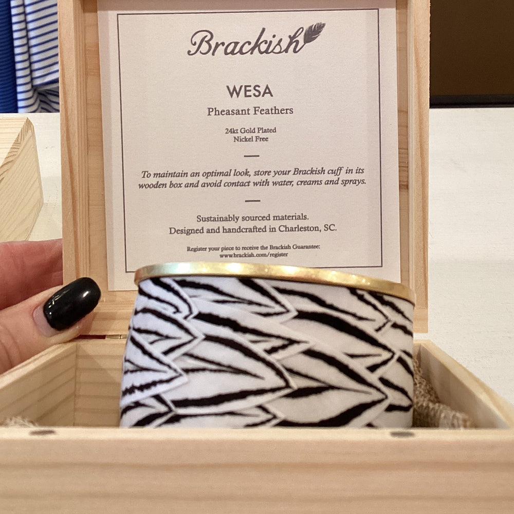 Wesa Wide Cuff By Brackish - Moxiebainbridge