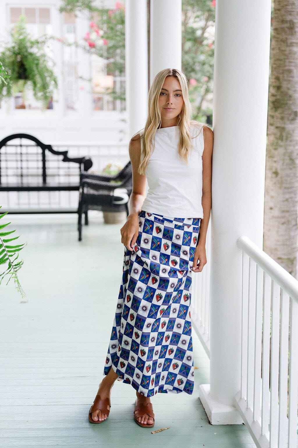 Tiffany Skirt By Briton Court - Moxiebainbridge