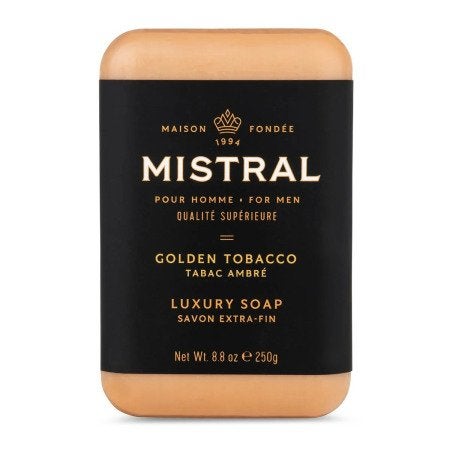 Golden Tobacco Luxury Bar Soap - Moxiebainbridge