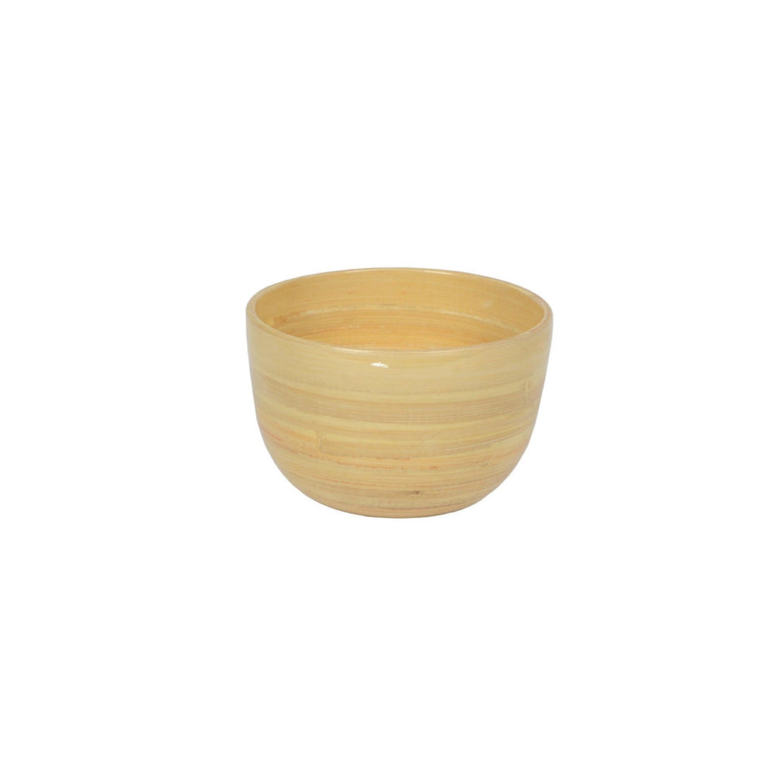 Bamboo Rice Bowl Natural By Albert Punkt - Moxiebainbridge