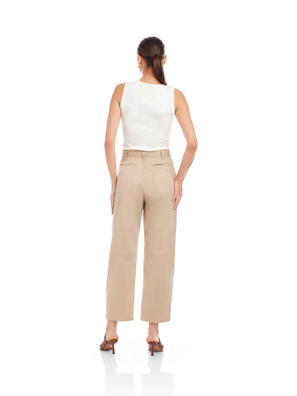 Sondra Barrel Leg Pants By FIFTEEN TWENTY - Moxiebainbridge