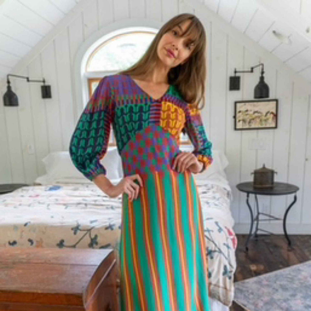 Layla Maxi Dress By Briton Court - Moxiebainbridge