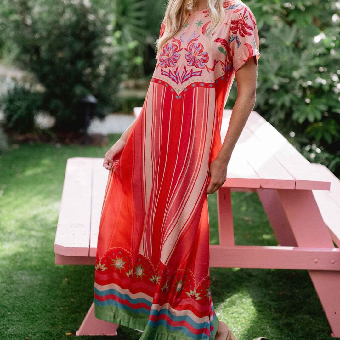 Diana Maxi Sugar Coral By Briton Court - Moxiebainbridge