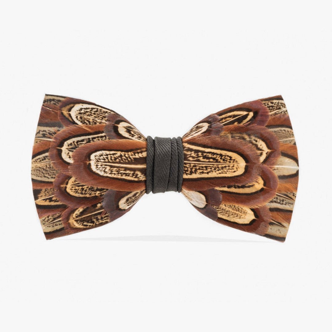 Pheasant Bow Tie By Brackish - Moxiebainbridge