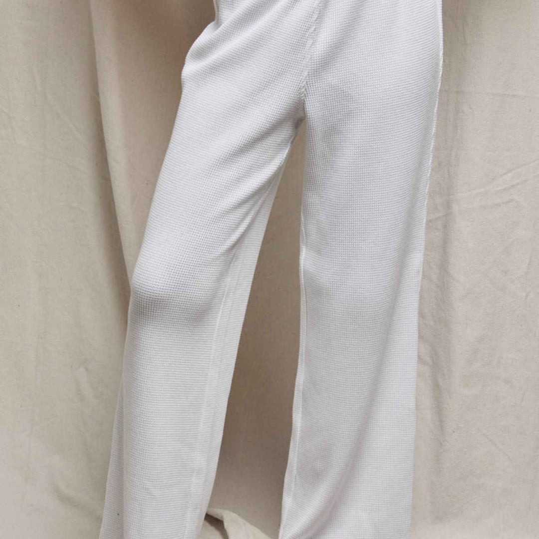 The Shane Waffle Drawstring Pant By The Perfect White Tee - Moxiebainbridge