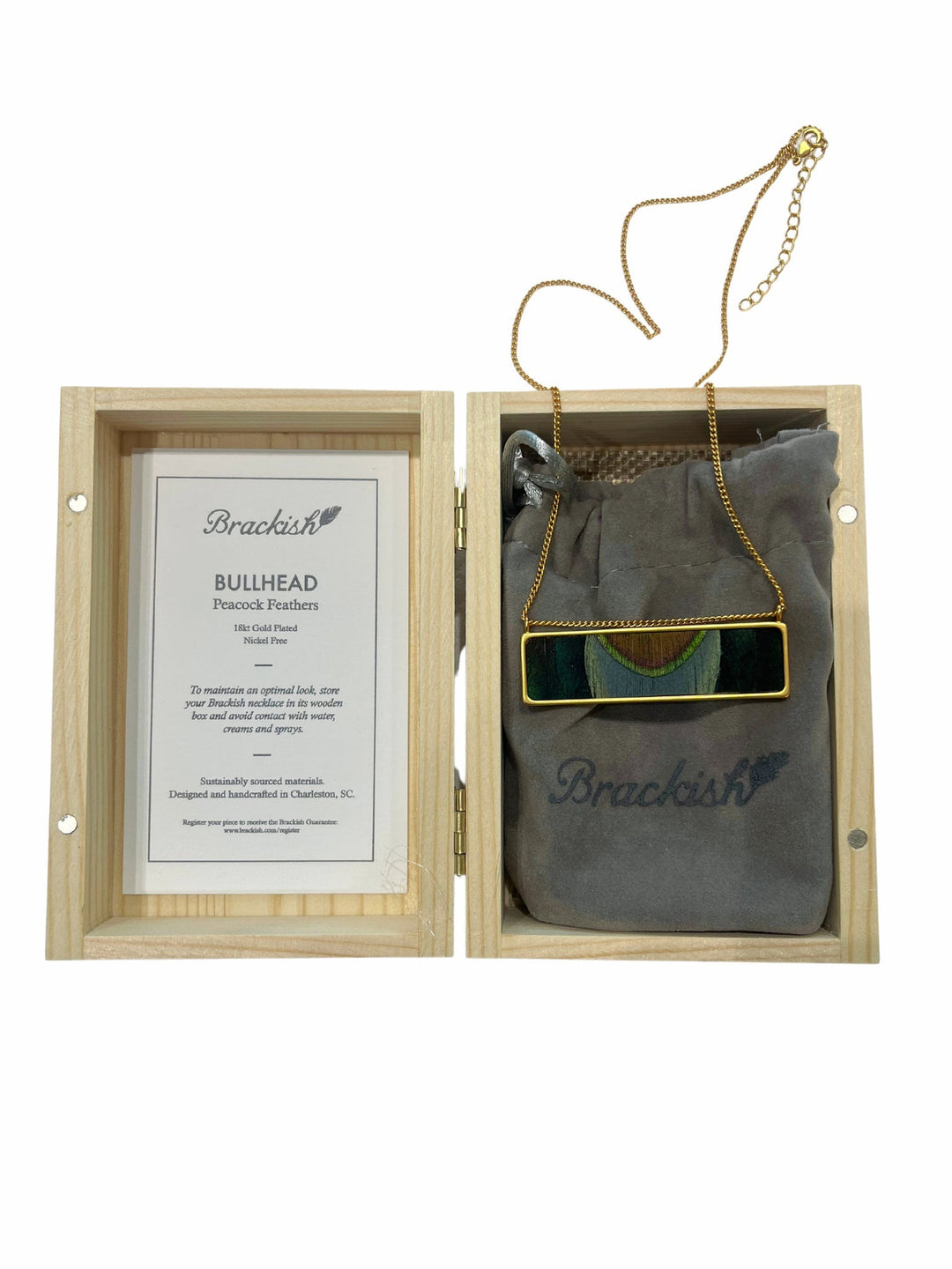 Bullhead Necklace By Brackish - Moxiebainbridge