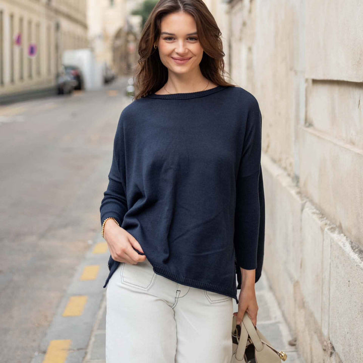 Catalina Tie Side Crewneck By Mersea - Moxiebainbridge