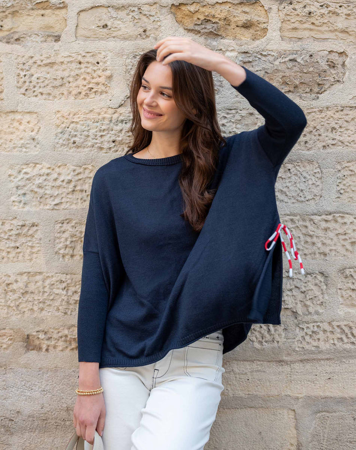 Catalina Tie Side Crewneck By Mersea - Moxiebainbridge