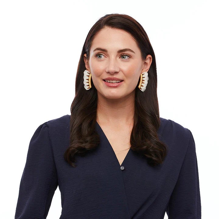 Bergan Statement Earring By Brackish - Moxiebainbridge