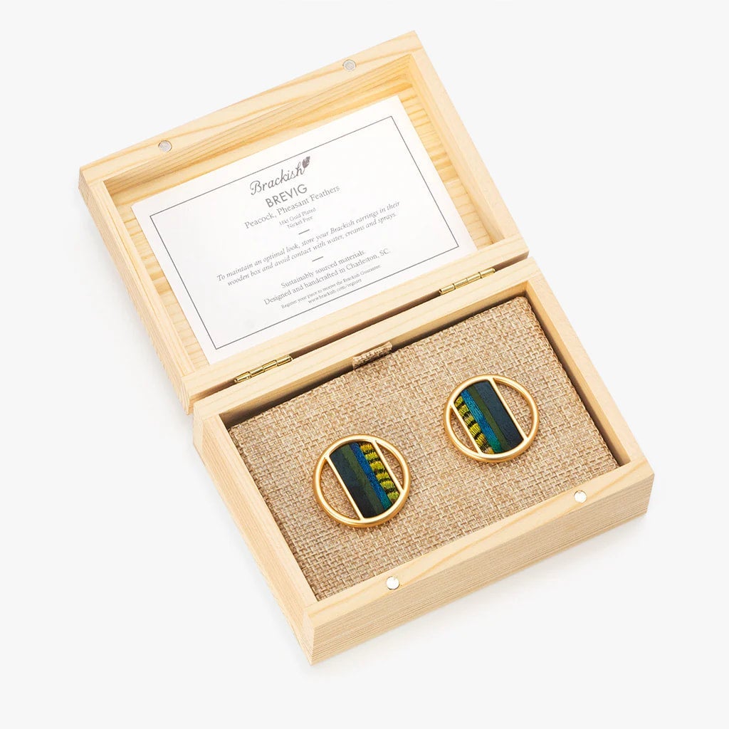 Brevig Circle Earring - Moxiebainbridge