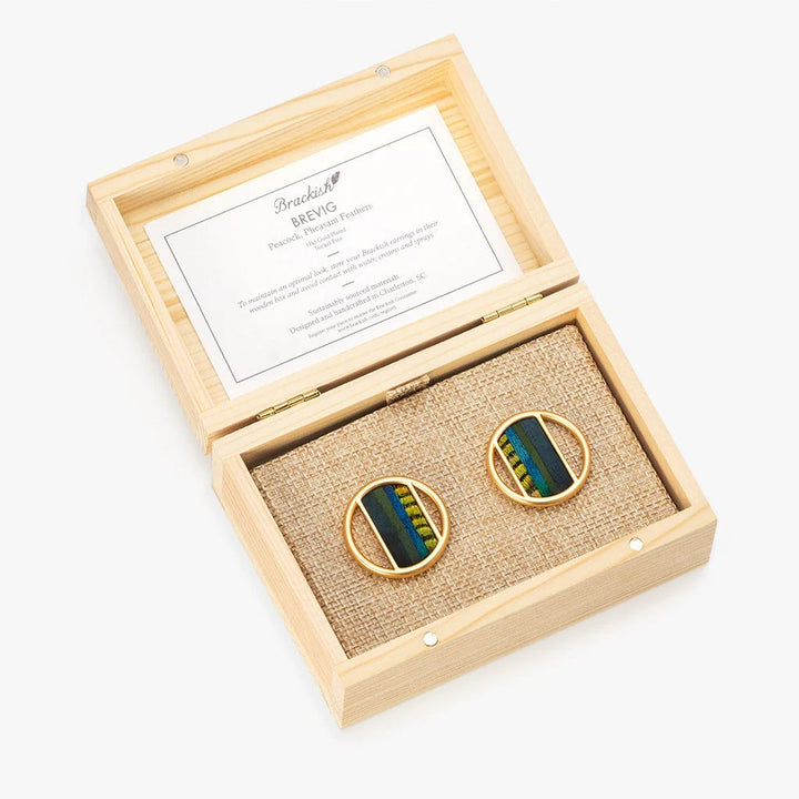 Brevig Circle Earring - Moxiebainbridge