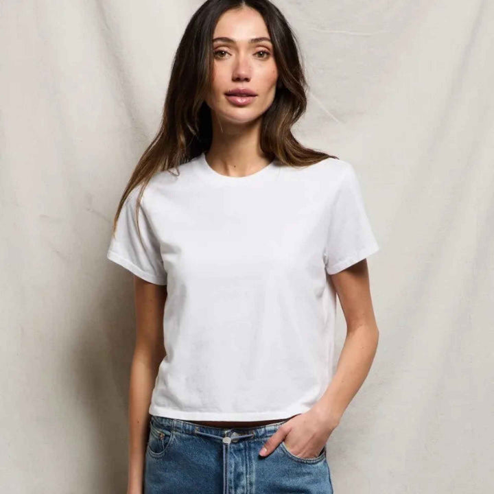 The Springstee By The Perfect White Tee - Moxiebainbridge