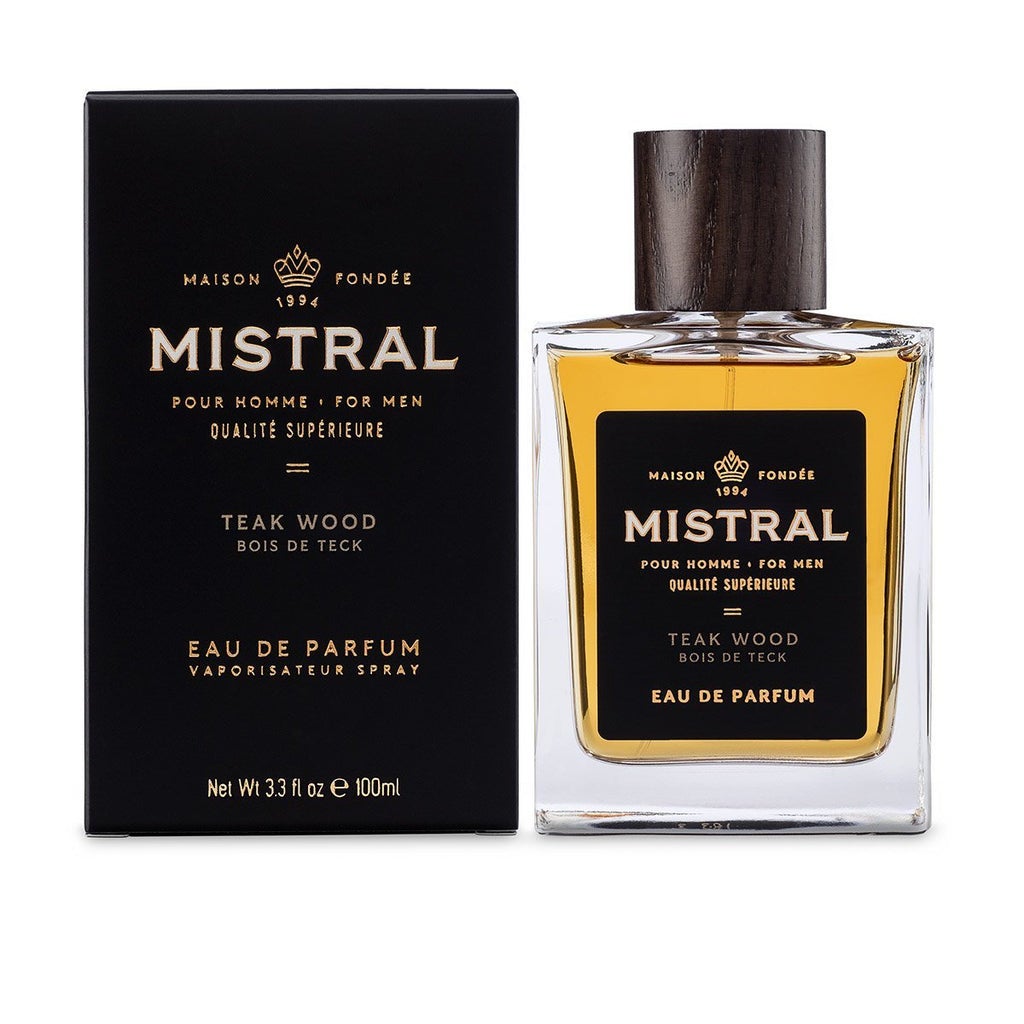 Teak Wood Eau de Parfum By Mistral - Moxiebainbridge