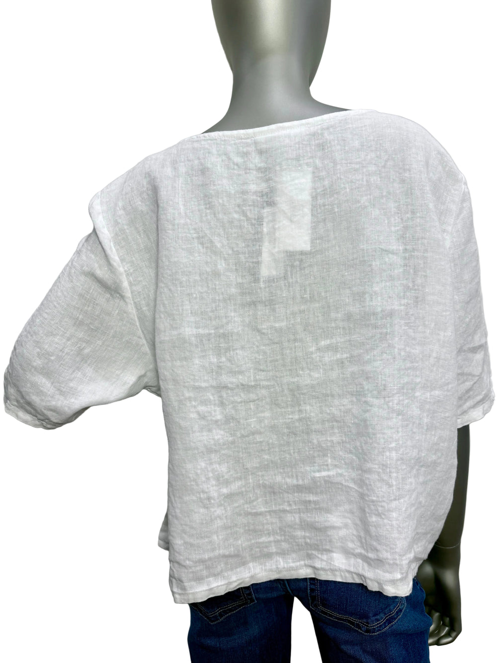 Simon Shirt Linen White By Bryn Walker - Moxiebainbridge