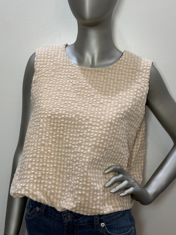 Leah Top Tan By Stark X - Moxiebainbridge