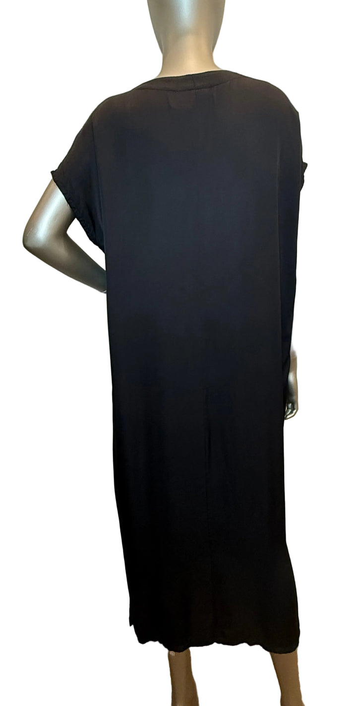 Rebecca Dress Black By Bryn Walker - Moxiebainbridge