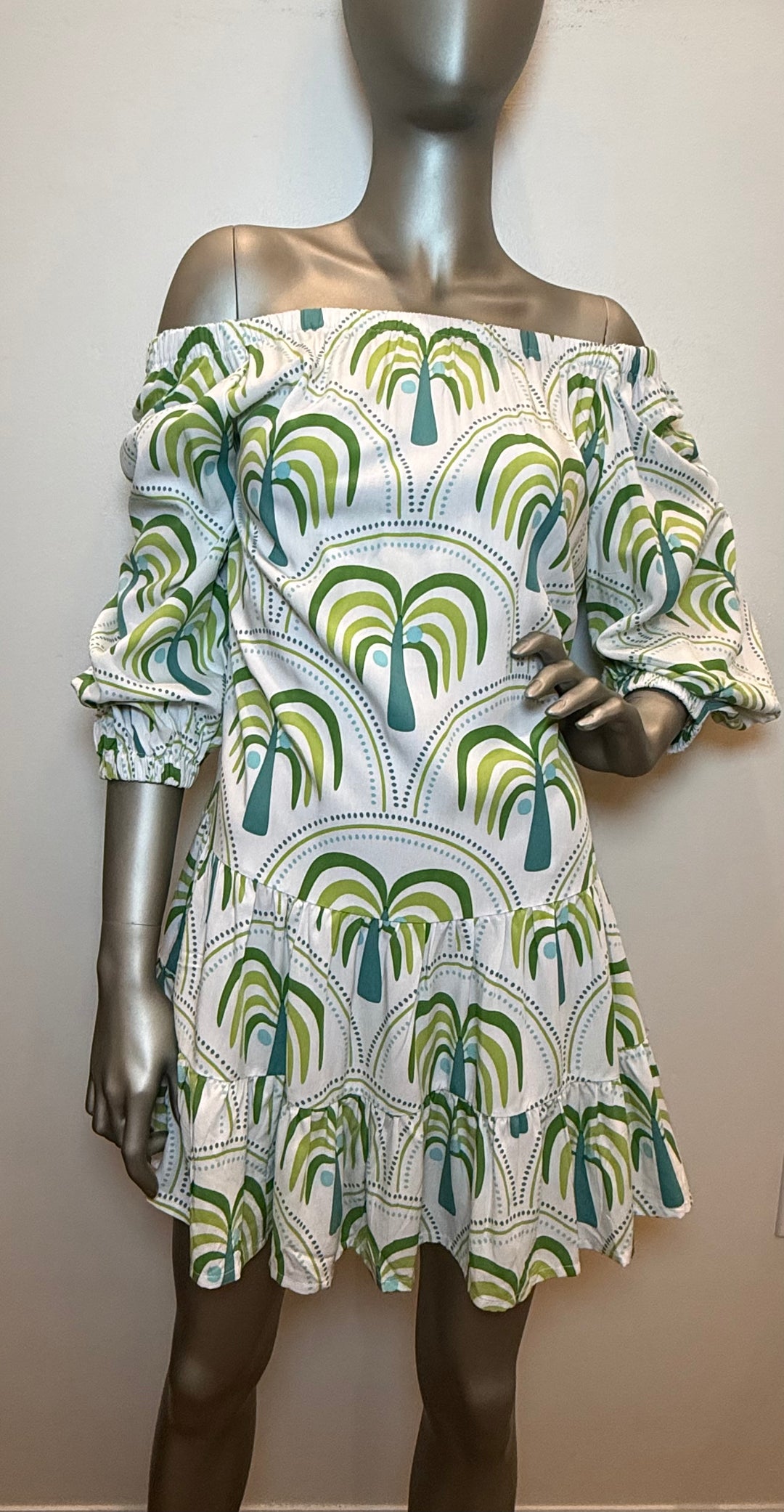 Sunset Maria Short Dress By ROMI - Moxiebainbridge
