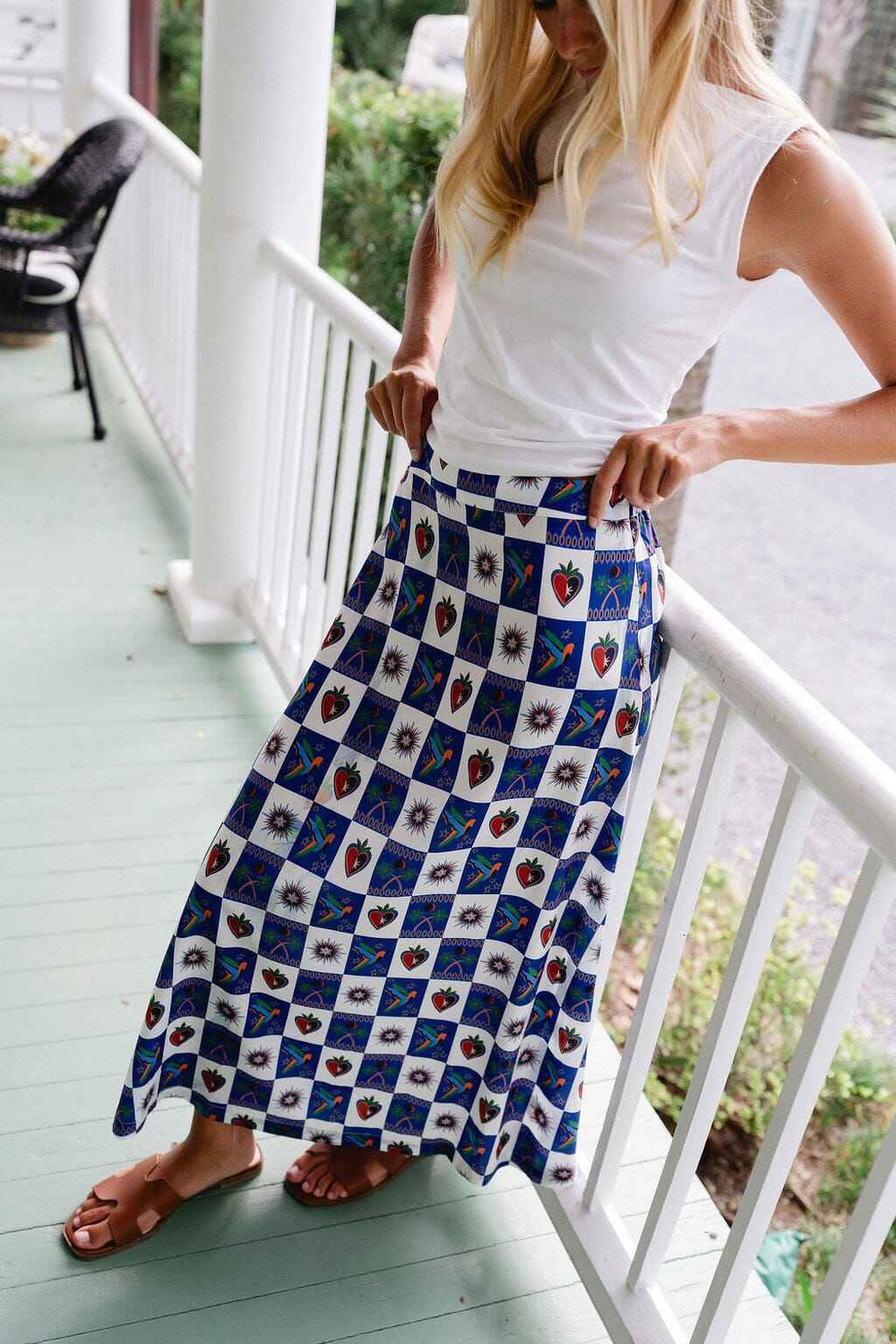 Tiffany Skirt By Briton Court - Moxiebainbridge