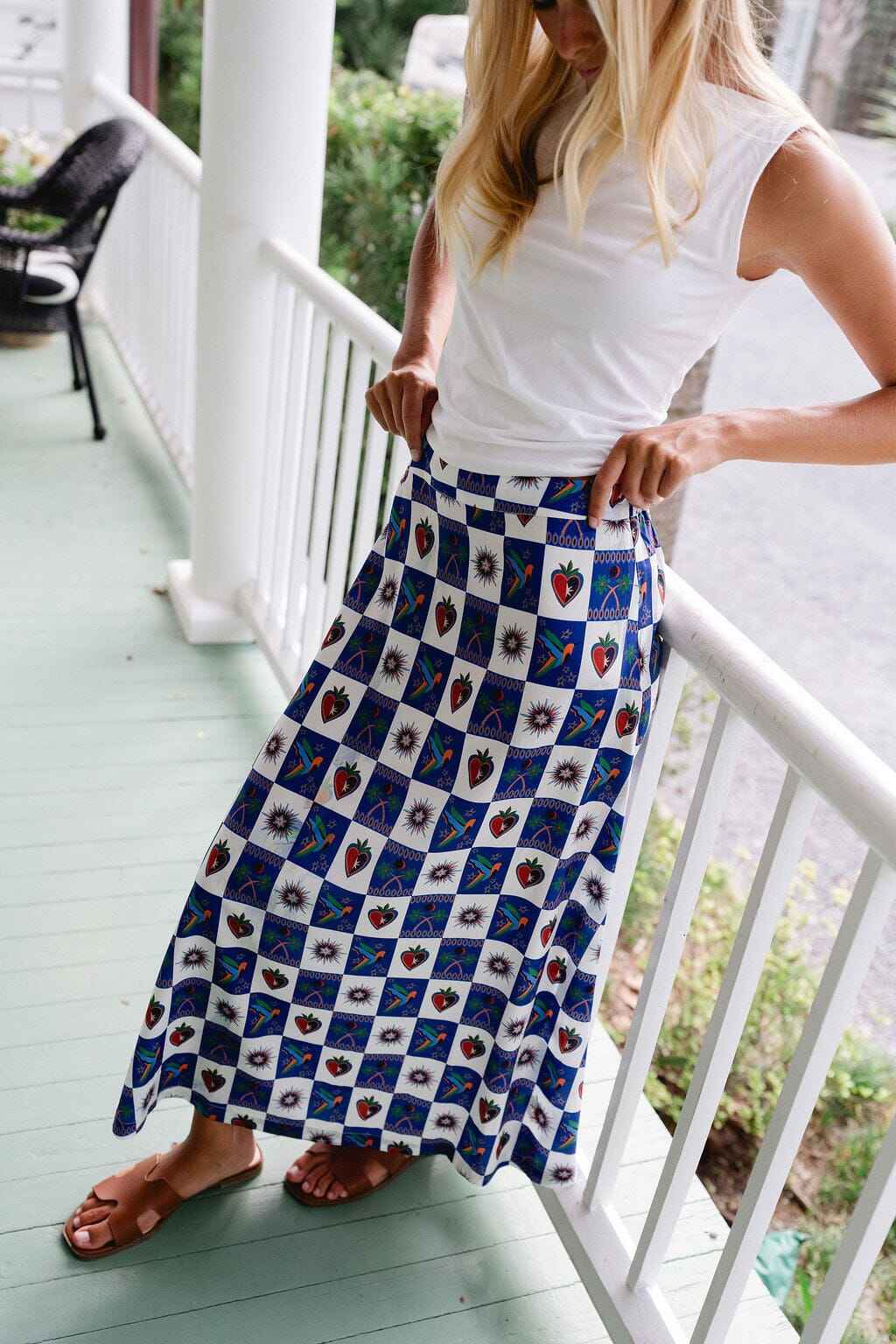 Tiffany Skirt By Briton Court - Moxiebainbridge