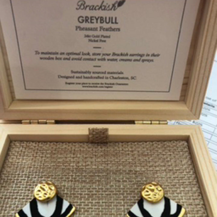 Greybull Earrings By Brackish - Moxiebainbridge