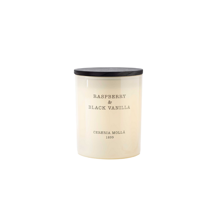 Raspberry & Black Vanilla Candle - Moxiebainbridge