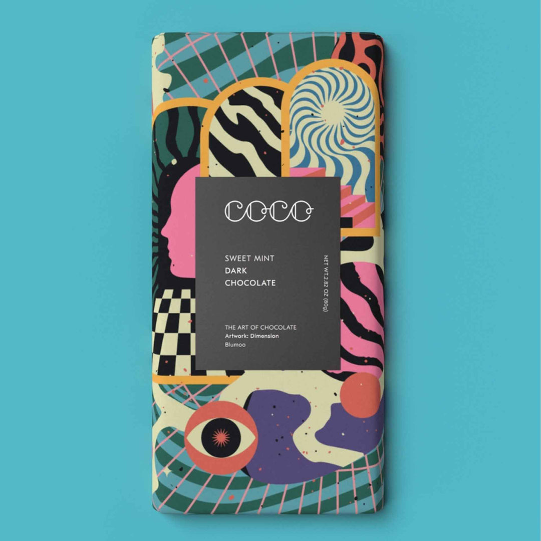 Sweet Mint Dark Chocolate By Coco - Moxiebainbridge